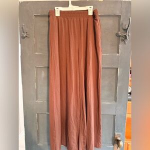 Brown Wide-Leg Pants Shein